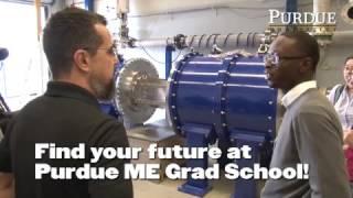 Visit Purdue for Mechanical Engineering Graduate School!