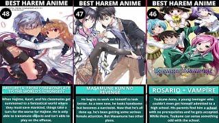 TOP 50 BEST HAREM ANIME OF ALL TIME RANKED