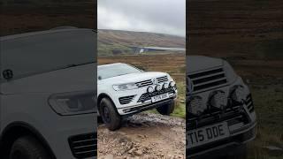 R-Line Touareg off road! Full video now live on our channel! #overland #adventure #offroad #4x4 #vw