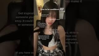 How to be confident