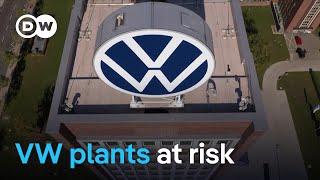 VW plants under threat | DW News