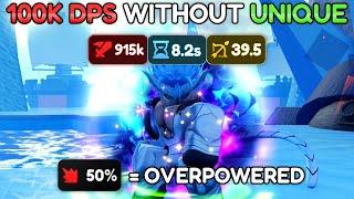 THIS UNIT DOES 100K+ DPS (No Buff No Unique) | Anime Adventures