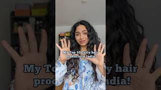 My Top 10 Curly Hair Products in India | Affordable Curly Wavy Hair Products in India | Curly Hair