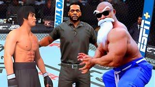 PS5| Bruce Lee vs. Old Jock Roshi Master (EA Sports UFC 5)