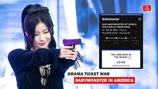 BABYMONSTER Ticket 'War' in America queued by 42 thousand people