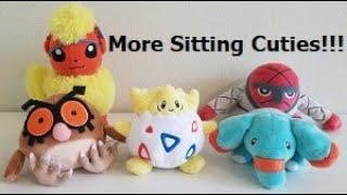 Pokémon Center Sitting Cuties Hoothoot, Togepi, and Phanpy!