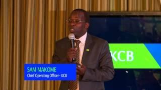 KCB  MOBILE APP LAUNCHED.