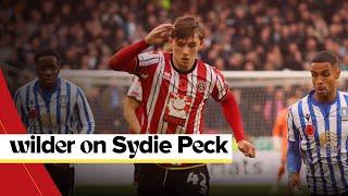 Chris Wilder on Sydie Peck call up