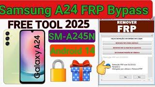 How To Samsung A24 FRP Bypass 2025 Free Tool