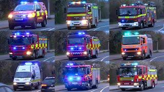  [Wail/Yelp] Britischer Feuerwehr Konvoi auf dem Weg Richtung Ukraine 