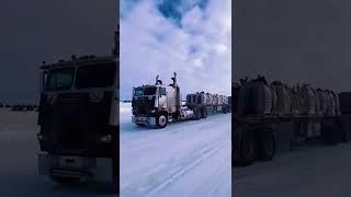 Big truck in ice oroad  #trucking #offroadtruck #trucker #offroadtrucking