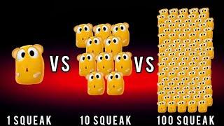 My Talking Tom 2 - 1 SQUEAK vs 10 SQUEAK vs 100 SQUEAK