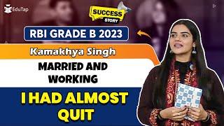 RBI Grade B Topper Interview | RBI Grade B Preparation Strategy | How To Crack RBI | EduTap Guidance