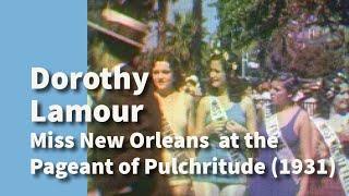 Dorothy Lamour as Miss New Orleans | Segment from Pageant of Pulchritude and Oleanders (1931)