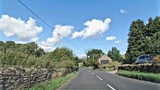 [4K]  Derbyshire English Countryside Driving Tour