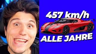 Paluten REAGIERT auf Das SCHNELLSTE Auto aus jedem Jahrzehnt