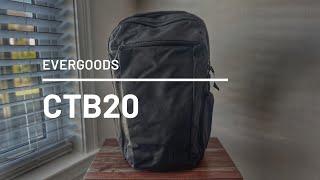 Evergoods CTB20 Review - New BEST Everyday Carry Backpack?