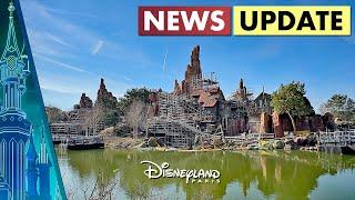 FUN  Disneyland Paris News Update: Renovation Big Thunder Mountain 2025