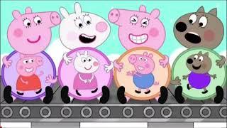 小猪佩奇动画：猪妈妈跑进了奶油机里 #儿童动画 #儿童乐园 #小猪佩奇 #益智动画 #亲子乐园