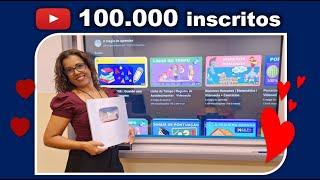 Agradecimento aos 100 mil inscritos | Youtube | 100k