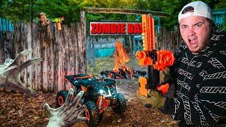 1000 ZOMBIES Vs SURVIVAL BASE! 24 Hour Challenge