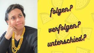 Deutsch unterwegs mit Rucha 07 - folgen und verfolgen