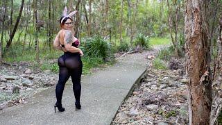 Sexy Easter Bunny Try On | Walk
