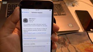 No Computer Install Update iOS 12.5.7 On iPhone 6/6s/6 Plus