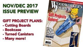 Nov/Dec 2017 Issue Preview | Woodworker's Journal Plans