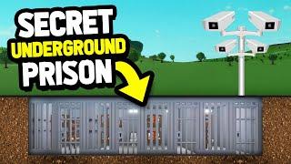 Building a SECRET UNDERGROUND Prison in Roblox My Prison