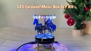 Musical Carousel Soldering Practice Kit