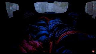 [ECRAN NOIR] BRUIT DE LA PLUIE, ORAGE DANS UN CAMPING CAR | TENTE POUR DORMIR #pluie #orage #camping