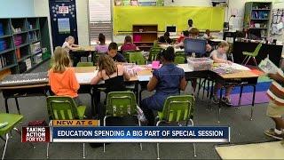 Education spending a big part of special session