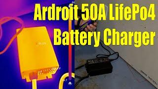 Ardroit 50A LifePo4 Charger review.