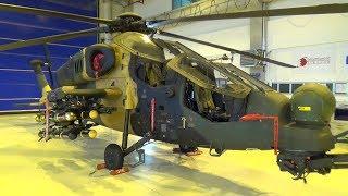 T129 ATAK HELICOPTER WITH WEAPONS