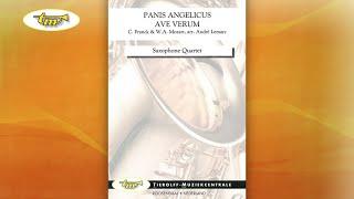 Panis Angelicus & Ave Verum - Saxophone Quartet - Franck-Mozart - Lemarc - Tierolff