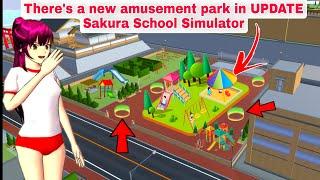 ملاهي أطفال جديده تحديث ساكورا There's a new amusement park in UPDATE Sakura School Simulator