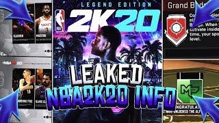 *NEW* LEAKED NBA 2K20 INFO!! TAKEOVER, PARK BADGES, ARCHETYPES & MORE!! NBA 2K20 GAMEPLAY BLOG!