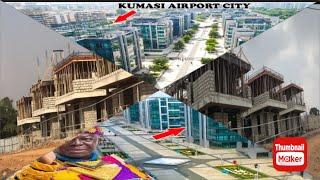 Wow; Kumasi Airport City has taking Good Shape_ Superb Project ready to Bl0w Kumasi(OTUMFUO CITY)️