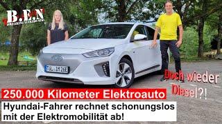 250.000 Kilometer mit dem Elektroauto: HYUNDAI-Fahrer rechnet schonungslos mit Elektromobilität ab!