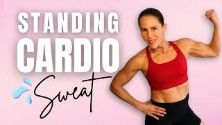 20 MIN High-Energy Standing Cardio Workout: Burn Calories & Boost Endurance!