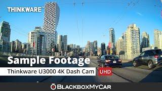 Thinkware U3000 4K UHD Dual-Channel Dash Cam | Sample Footage | BlackboxMyCar