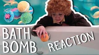 Moot Reacts To A Bath Bomb