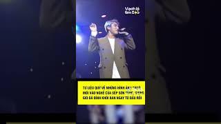 CA SĨ SƠN TÙNG M-TP LÚC MỚI VÀO NGHỀ