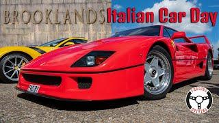 Brooklands Auto Italia Italian Car day 2024 - Exotic to everyday at the worlds oldest race circuit