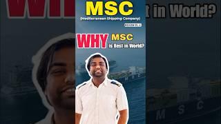 Mediterranean shipping company review part-2:Why MSC is best in world? #ytshorts #seafarer #msc #sea