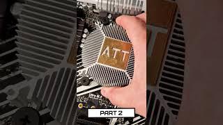 Mind-Blowing Thermal Paste Patterns: A-Z Showdown | Part 2 #Shorts