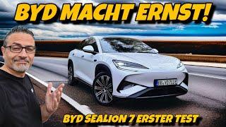 BYD Sealion 7 erster Test. Deutschland muss aufpassen! Top Leasing konditionen dazu. #elektroauto