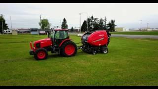 New Kubota Baler with Kubota Tractor