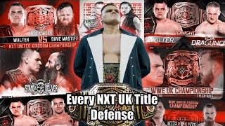 WALTER || Every NXT UK Title Defense